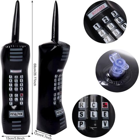 Gvhntk 7 قطعة 80s 90s الهيب هوب مغني الراب طقم ملابس اكسسوارات لوازم الحفلات الزينة تأثيري الدعائم مجموعة للرجال والنساء in Saudi Arabia