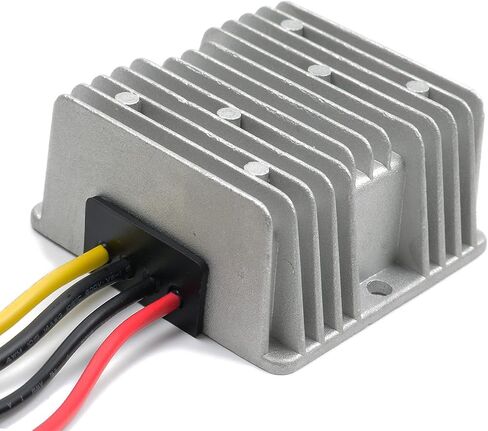 Voltage Reducer 36V 48V Step Down to 24V 30A 720W, Waterproof Big-Size DC Converter, High-Power Power Supply Module Buck Transformer for Golf Cart, Forklifts, Car in Kuwait