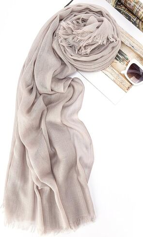 kolumb Premium Women Extreme Soft Scarf Wrap Shawl For Any Season, Super Size, Rich Color Choice in Kuwait