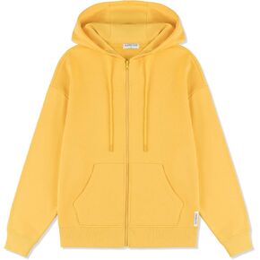 AMERICLOUD Women's Soft Brushed Fleece Zip Up Hoodie Casual Pocket Hooded Sweatshirt S-XXL
