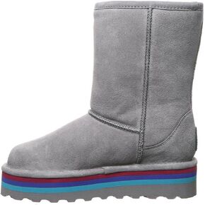 BEARPAW Women's Retro Elle Multiple Colors | Women's Boot Classic Suede | Women's Slip On Boot | Comfortable Winter Boot