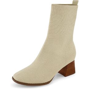 CUSHIONAIRE Women's Bishop Stretch boot +Memory Foam, Wide Widths Available