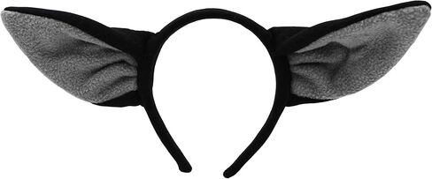 Nicky Bigs Novelties Unisex Adult Costume Bat Wings and Ears Headband, Black, One Size in Saudi Arabia