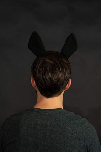 Nicky Bigs Novelties Unisex Adult Costume Bat Wings and Ears Headband, Black, One Size in Saudi Arabia