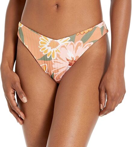 Roxy Women's Standard Ribbed Love High Leg Bikini Bottom in Saudi Arabia