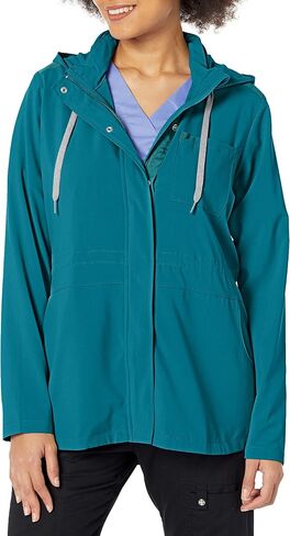 WonderWink Women's Convertible Hood Jacket in Saudi Arabia