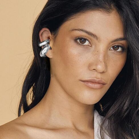 Ear Cuff Earrings for Women Trendy Ear Cuffs Non Piercing Aretes De Mujer Clip On Earrings Non Pierced Ear Cartilage Clip on Wrap Ear Cuff Teen Girl Gifts Trendy Stuffers Non Adjustable Ear Cuffs in Saudi Arabia