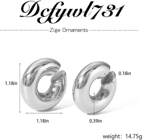 Ear Cuff Earrings for Women Trendy Ear Cuffs Non Piercing Aretes De Mujer Clip On Earrings Non Pierced Ear Cartilage Clip on Wrap Ear Cuff Teen Girl Gifts Trendy Stuffers Non Adjustable Ear Cuffs in Saudi Arabia