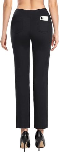MOVE BEYOND Buttery Soft Women's Bootcut Yoga Pants with 4 Pockets Tummy Control Workout Bootleg Work Pants in Kuwait