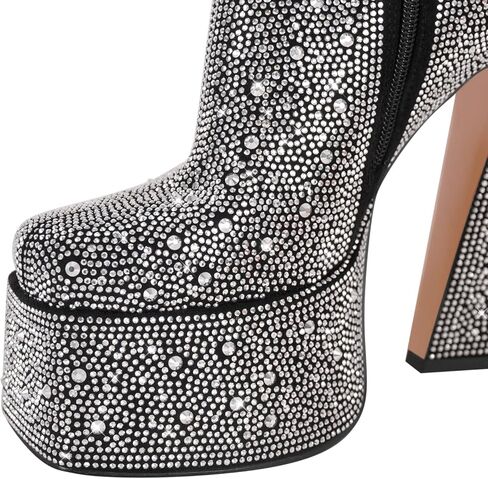 أحذية نسائية من Dollskiss للكاحل مكتنزة وكعب عالٍ سميك in Kuwait