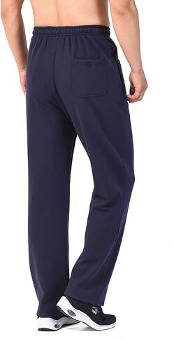 بنطال رياضي رجالي من Zoulee بسحاب أمامي مفتوح من الأسفل in Kuwait