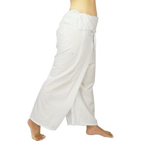 Lovely Creations Jumbo Size Man Women Thai Fisherman Wrap Pants Toray Wild Leg Baggy Yoga Casual Trousers Waist 60" in Saudi Arabia
