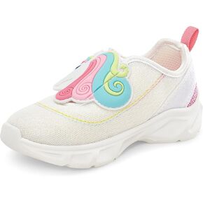 carter's Girls Hug Sneaker, White, 6 Toddler in Saudi Arabia