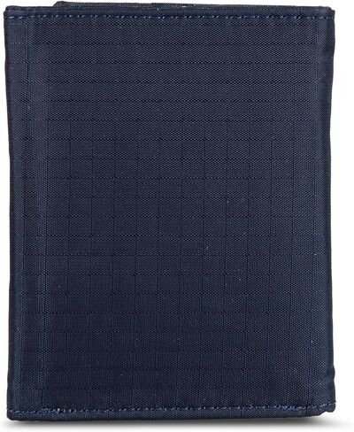 Eddie Bauer Men's Companion Ripstop Nylon Trifold Wallet, Navy, One Size in Saudi Arabia