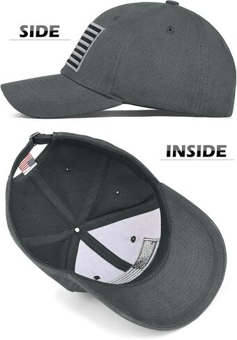 LCZTN 2 Pack American Flag Baseball Cap for Men Women,Low Profile USA Plain Dad Hat in Saudi Arabia