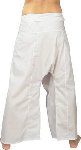 Lovely Creations Jumbo Size Man Women Thai Fisherman Wrap Pants Toray Wild Leg Baggy Yoga Casual Trousers Waist 60" in Saudi Arabia