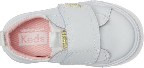 Keds Baby Girl's Triple Step (طفل صغير) أبيض 6 طفل صغير M in Saudi Arabia