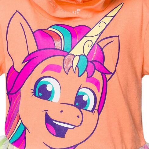 فستان My Little Pony Rainbow Dash Sunny Starscout Girls Cosplay من التول للأطفال الرضع حتى الأطفال الكبار in Kuwait