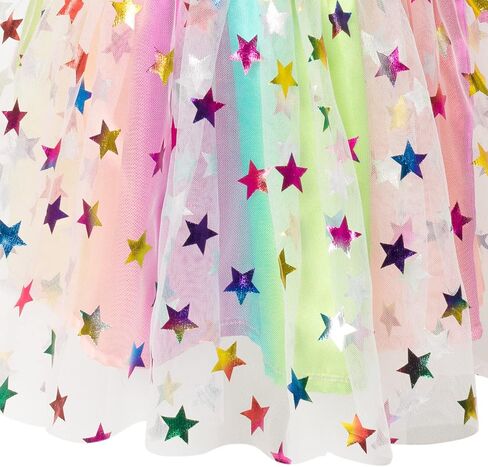 فستان My Little Pony Rainbow Dash Sunny Starscout Girls Cosplay من التول للأطفال الرضع حتى الأطفال الكبار in Kuwait