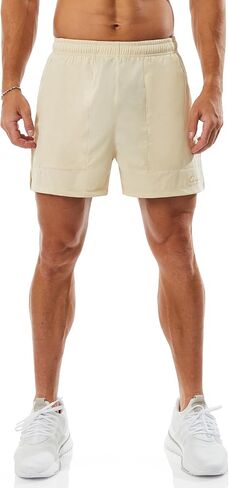 Ouber Men's Athletic Gym Shorts Workout Quick Dry Shorts for Men Running Training with Zipper Pockets in Saudi Arabia
