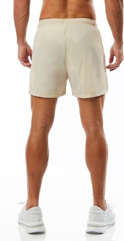 Ouber Men's Athletic Gym Shorts Workout Quick Dry Shorts for Men Running Training with Zipper Pockets in Saudi Arabia
