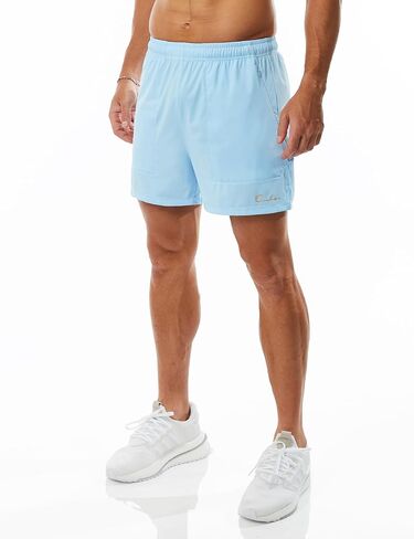 Ouber Men's Athletic Gym Shorts Workout Quick Dry Shorts for Men Running Training with Zipper Pockets in Saudi Arabia