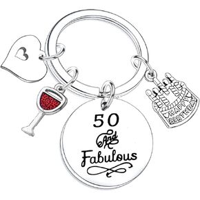 Birthday Keychain For Girls Women Boys Men Friendship Gift Happy Birthday Gift