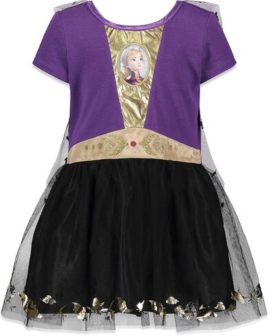 Disney Frozen Princess Anna Elsa Girls Gown and Headband Toddler to Big Kid in Kuwait