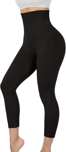 JOYSHAPER Shapewear Leggings for Women High Waisted Tummy Control Body Shaper Footless Tights Butt Lift Yoga Pants in Kuwait