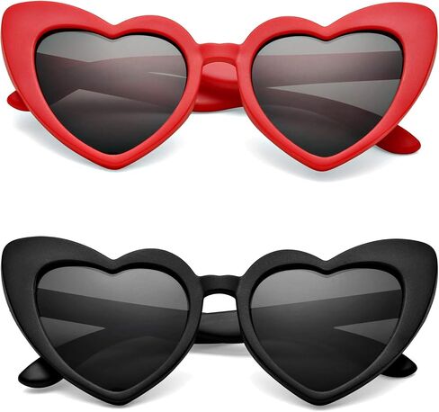 COASION Kids Girls Polarized Heart Sunglasses Flexible Pink UV400 Sunnies Lovely Shades for Toddler Age 2-8 in Kuwait