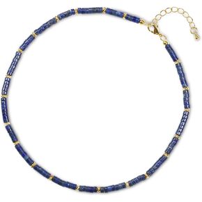 COAI Womens Heishi Stone Bead Surfer Choker Necklace in Saudi Arabia