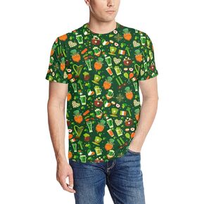 LESOCUSTOM 80s 90s Mens T Shirt Retro Big and Tall Shirts Hip Hop Tee Funny Disco Short Sleeve Shirts for Men