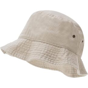 Bandana.com 100% Cotton Bucket Hat for Men, Women, Kids - Summer Cap Fishing Hat