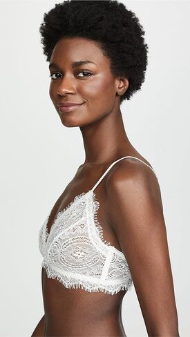 ANINE BING Women's Lace Bra with Trim in Kuwait