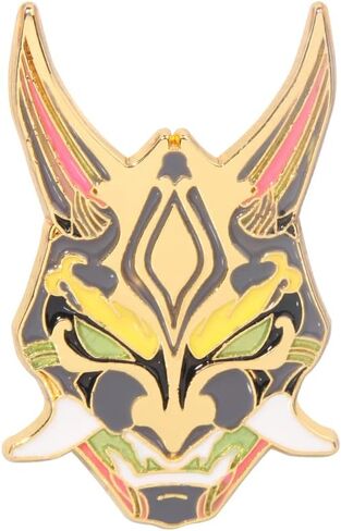 G-I Hutao Brooch Pin - Hutao Characters Cosplay Enamel Brooch Lapel Pin - Gift for Fans, Women and Girls in Saudi Arabia
