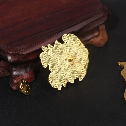 G-I Hutao Brooch Pin - Hutao Characters Cosplay Enamel Brooch Lapel Pin - Gift for Fans, Women and Girls in Saudi Arabia