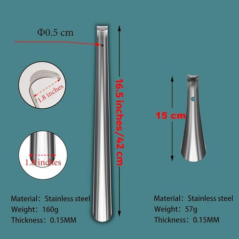 بوق احذية بمقبض طويل معدني من قطعتين in Kuwait