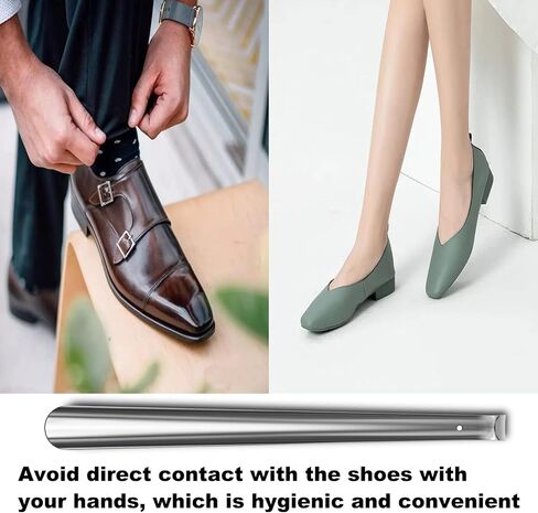 بوق احذية بمقبض طويل معدني من قطعتين in Kuwait