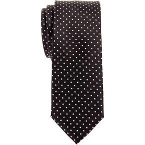 Retreez Modern Mini Polka Dots Woven Microfiber Skinny Tie in Saudi Arabia