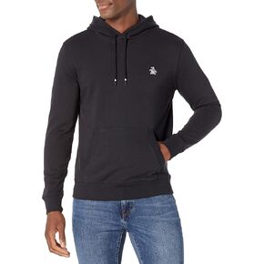 قميص بغطاء للرأس بأكمام طويلة وملصق للرجال من Original Penguin