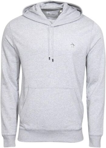 Original Penguin Men's Sticker Pete Long Sleeve Pullover Hoodie Shirt in Kuwait