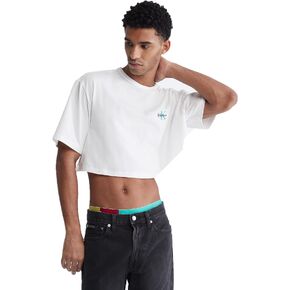 Calvin Klein Men's This is Love Pride Short Sleeve Crop Top Crewneck in Saudi Arabia