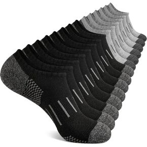 Heatuff No Show Socks Men 7 Pairs Low Cut Athletic Cushion Non Slip Breathable Socks in Saudi Arabia