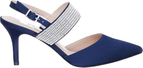 NINA Tenille - Women's Heeled Sandals Shoes - Crystal Pointed-Toe Mid-Heel Dress Pump - Elegant and Comfortable Women's Shoes - Casual and Dress in Saudi Arabia
