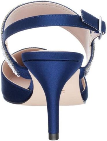 NINA Tenille - Women's Heeled Sandals Shoes - Crystal Pointed-Toe Mid-Heel Dress Pump - Elegant and Comfortable Women's Shoes - Casual and Dress in Saudi Arabia