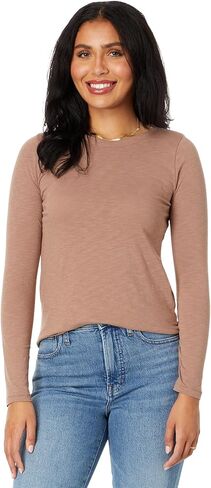 تي شيرت Madewell Whisper بأكمام طويلة للسيدات in Kuwait