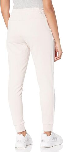 adidas Women's Plus Size Essentials 3-Stripes French Terry Cuffed Pants in Kuwait