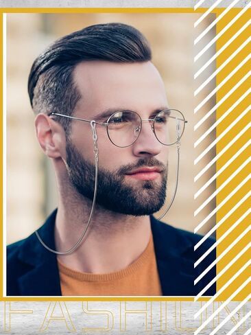 7 قطع من سلاسل النظارات وحزام النظارات وحامل النظارات وسلسلة النظارات وحبل القراءة للنظارات والنساء والرجال in Kuwait