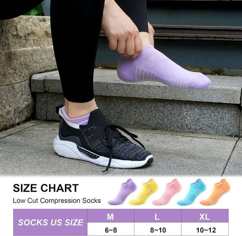 THATISHE 5 Pairs Womens Ankle Socks Athletic No Show Socks Running Hiking Cushioned in Saudi Arabia