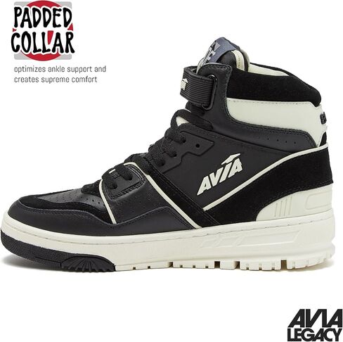 Avia 880 Men’s Basketball Shoes, High Top Retro Sneakers for Indoor or Outdoor, Street or Court, Sizes 7 to 15 in Kuwait